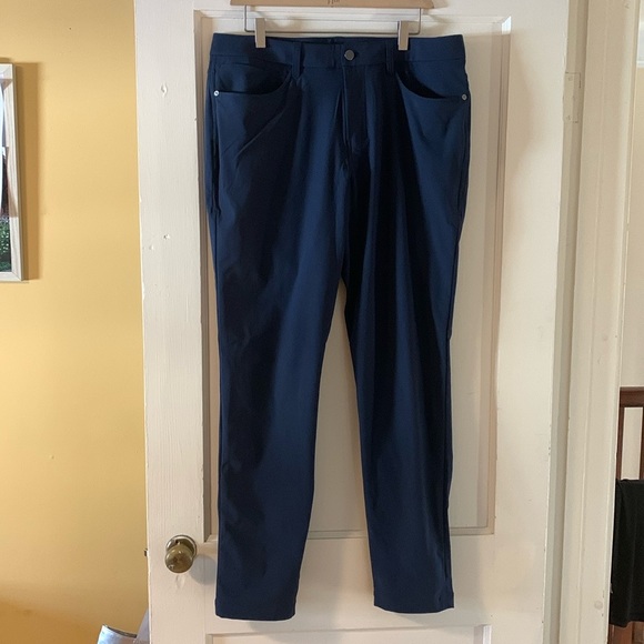 Lululemon men’s ABC Slim Fit warpstreme pant 34”x 34” - Picture 2 of 7